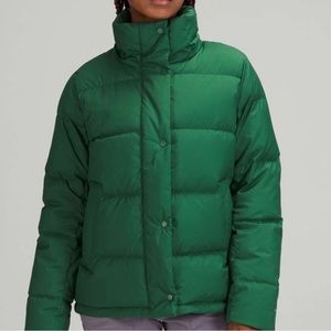 Lululemon Green Wunderpuff Jacket